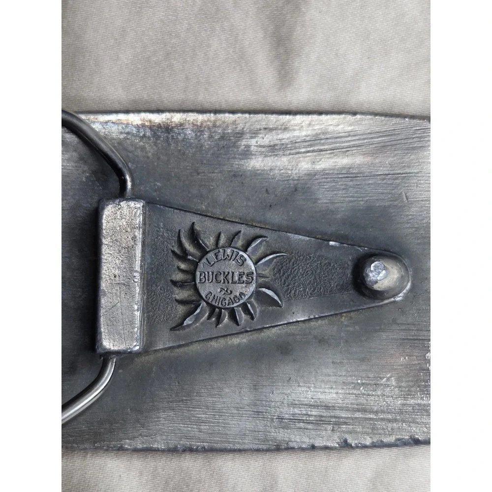 Vintage Sioux City Stock Yards 1887 Belt Buckle